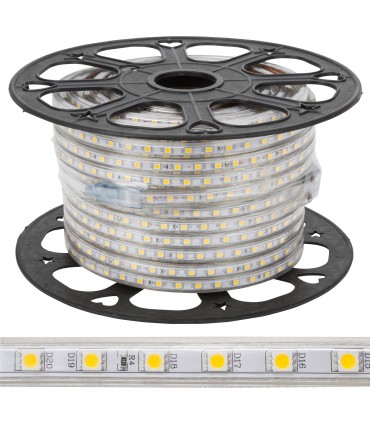 Tira de 60 LEDs/M 220VAC 50M SMD5050 IP65