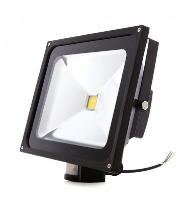 Proyector de LEDs para Exterior con Detector Movimiento 50W 4250Lm 30.000H