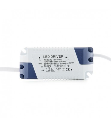 Placa de LEDs Cuadrada ECOLINE 224m 18W 1350Lm 30.000H Aro Color Plata