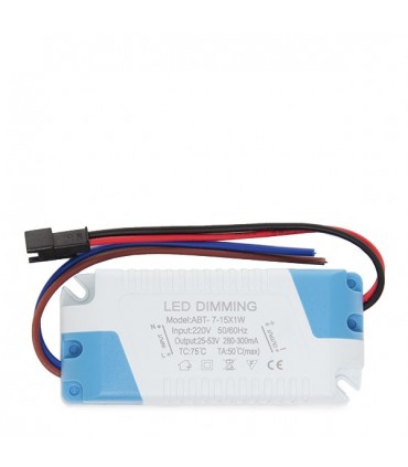 Driver Dimable para Downlights de LEDs ECOLINE 12W