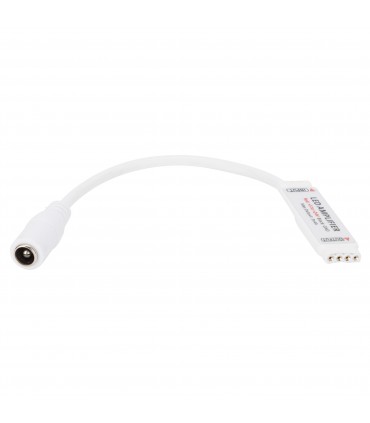 Amplificador de Seí±al Mini para Tiras de LEDs 12-24VDC hasta 144W