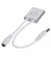 Controlador-Dimmer i-touch para Tiras de LEDs Unicolor 12-24VDC hasta 13M