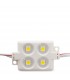 Módulo de 4 LEDs ABS Inyectado SMD5050 1,44W Blanco