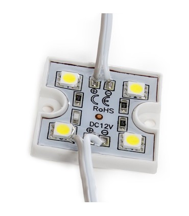 Módulo de 4 LEDs SMD3528 0,6W