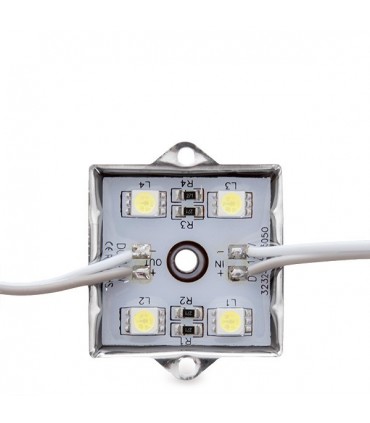 Módulo de 4 LEDs Aluminio SMD5050 1,44W