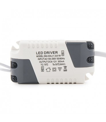 Placa de LEDs Cuadrada ECOLINE 85x85mm 3W 230Lm 30.000H
