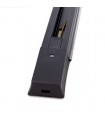 Carril para Focos de LEDs 1M Color Negro