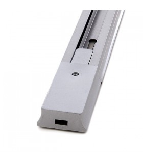 Carril para Focos de LEDs 1M Color Aluminio