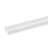 Perfíl de Aluminio para LEDS - Difusor Opal -Tira de 2 Metros