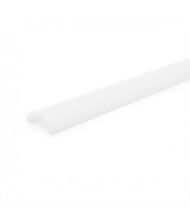 Perfíl de Aluminio para  Tiras de LEDS - Barra Armario - Difusor Opal -Tira de 2 Metros