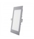 Placa de LEDs Cuadrada ECOLINE 224m 18W 1350Lm 30.000H Aro Color Plata