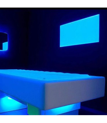 Placa LEDs Rectangular RGB 595x595mm 32W 24VDC Driver/Controlador Centralizado