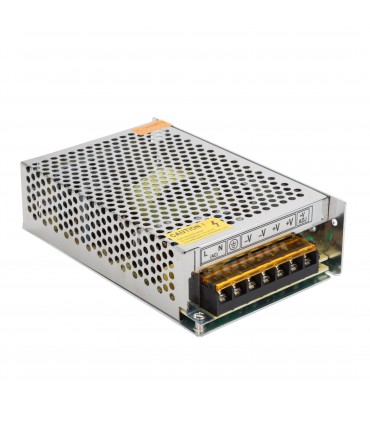 Transformador para Tiras de LEDs 12VDC 120W/10A IP25 Interior