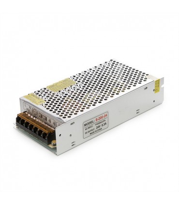 Transformador para LEDs 200W 24VDC 6,5A IP25