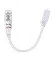 Controlador Mini para Tiras de LEDs RGB 12-24VDC hasta 144W