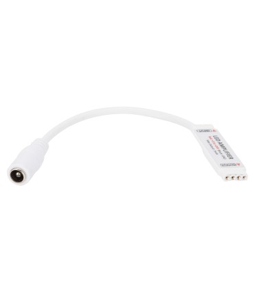Amplificador de Seí±al Mini para Tiras de LEDs 12-24VDC hasta 144W