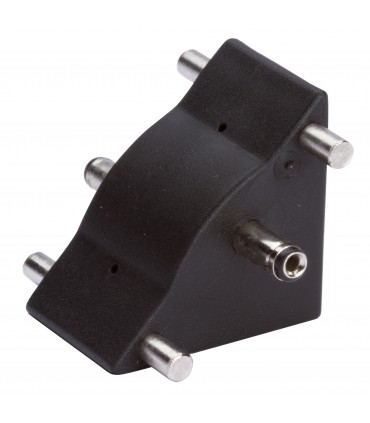 Conector Recto para Regleta Triangular