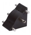 Conector Recto para Regleta Triangular