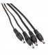 Cable Conexión DC 4 Vías  0,5+0,7 Metros