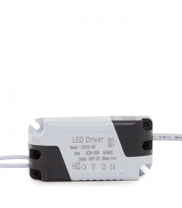 Placa de LEDs Circular ECOLINE 90mm 3W 230Lm 30.000H