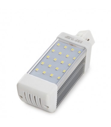 Bombilla G24 de 24 LEDs SMD2835 5W 500Lm 30.000H