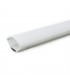 Perfíl de Aluminio para LEDS Instalación Esquinas - Difusor Opal -Tira de 1 Metro