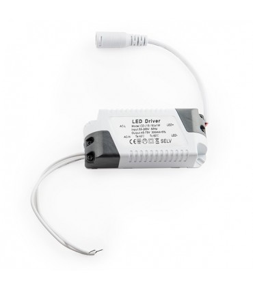 Downlights de LEDs Circular de LEDs con Cristal Ø160mm 12W 900Lm 30.000H