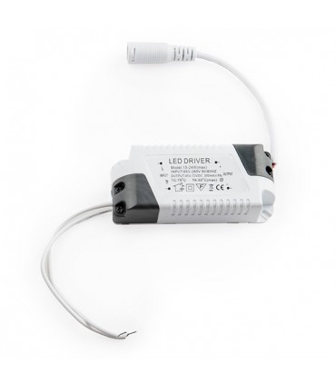 Placa de LEDs Circular ECOLINE 192mm 15W 1170Lm 30.000H Aro Color Plata