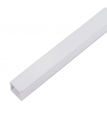 Perfíl de Policarbonato para LEDS Instalación Exterior IP68 - Difusor Opal -Tira de 2 Metros