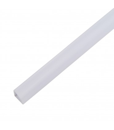 Perfíl de Policarbonato para LEDS Instalación Exterior IP68 - Difusor Opal -Tira de 2 Metros