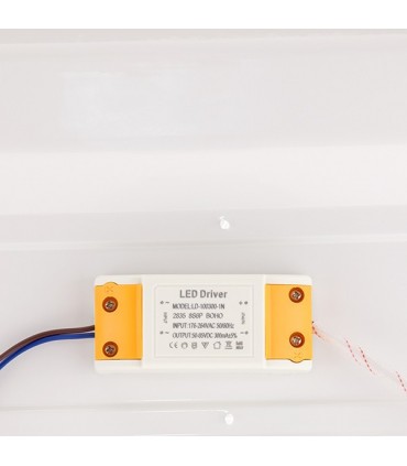 Luminaria de LEDs para Empotrar 600mm 30W 2400Lm 30.000H