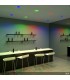 Placa LEDs Circular RGB 240mm 10W 24VDC Driver/Controlador Centralizado