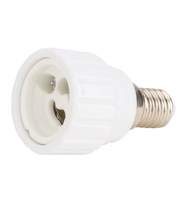 Adaptador de Casquillo E14 a GU10