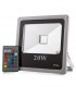 Foco Proyector de LEDs para Exterior ECOLINE 20W RGB con Mando a Distancia