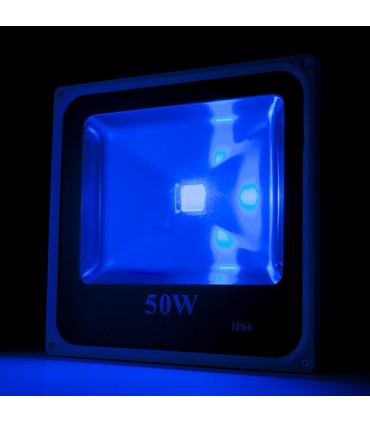 Foco Proyector de LEDs para Exterior ECOLINE 50W RGB con Mando a Distancia