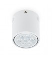 Foco Downlight de Superficie de LEDs Cuerpo Blanco 7W 700Lm 30.000H