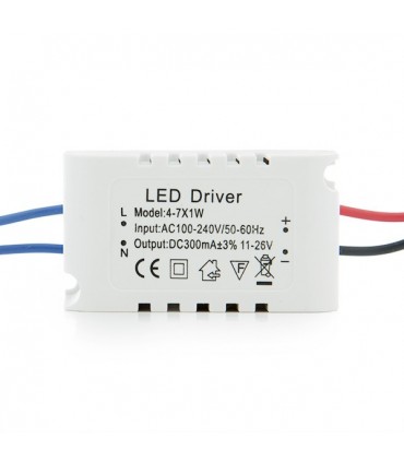 Foco Downlight de Superficie de LEDs Cuerpo Blanco 7W 700Lm 30.000H
