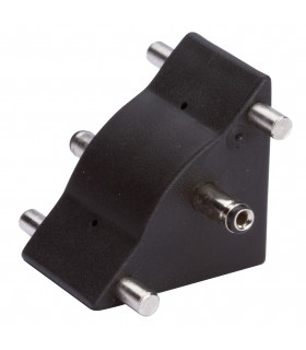 Conector Recto para Regleta Triangular