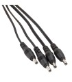 Cable Conexión DC 4 Vías  0,5+0,7 Metros