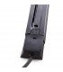 Carril para Focos de LEDs 1M Color Negro con Conector