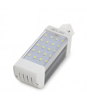 Bombilla G24 de 24 LEDs SMD2835 5W 500Lm 30.000H