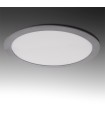 Placa de LEDs Circular ECOLINE 295m 25W 2000Lm 30.000H Aro Color Plata