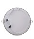 Placa de LEDs Circular ECOLINE 295m 25W 2000Lm 30.000H Aro Color Plata