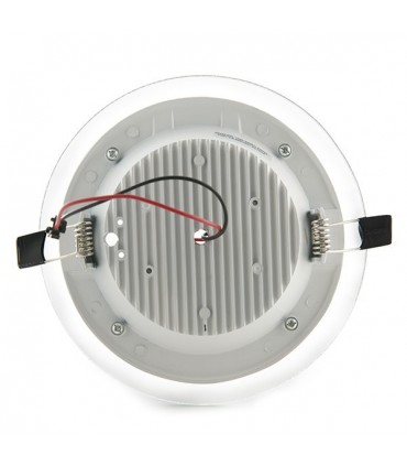 Downlights de LEDs Circular de LEDs con Cristal Ø160mm 12W 900Lm 30.000H