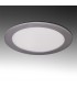 Placa de LEDs Circular ECOLINE 192mm 15W 1170Lm 30.000H Aro Color Plata