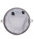 Placa de LEDs Circular ECOLINE 192mm 15W 1170Lm 30.000H Aro Color Plata