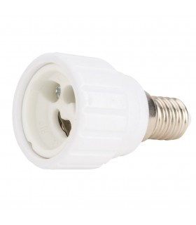 Adaptador de Casquillo E14 a GU10