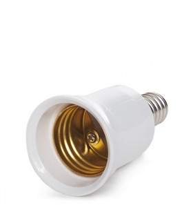 Adaptador de Casquillo E14 a E27