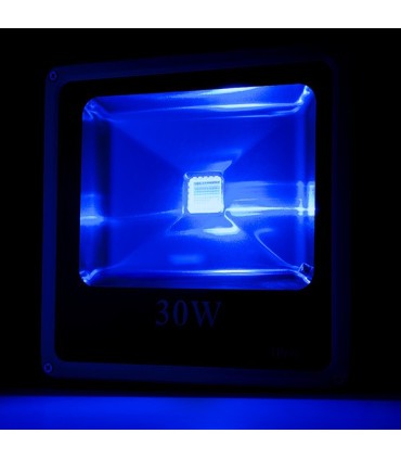 Foco Proyector de LEDs para Exterior ECOLINE 30W RGB con Mando a Distancia