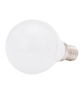Bombilla de LEDs Cerámica Esférica E14 5W 400Lm +-10% 30.000H
